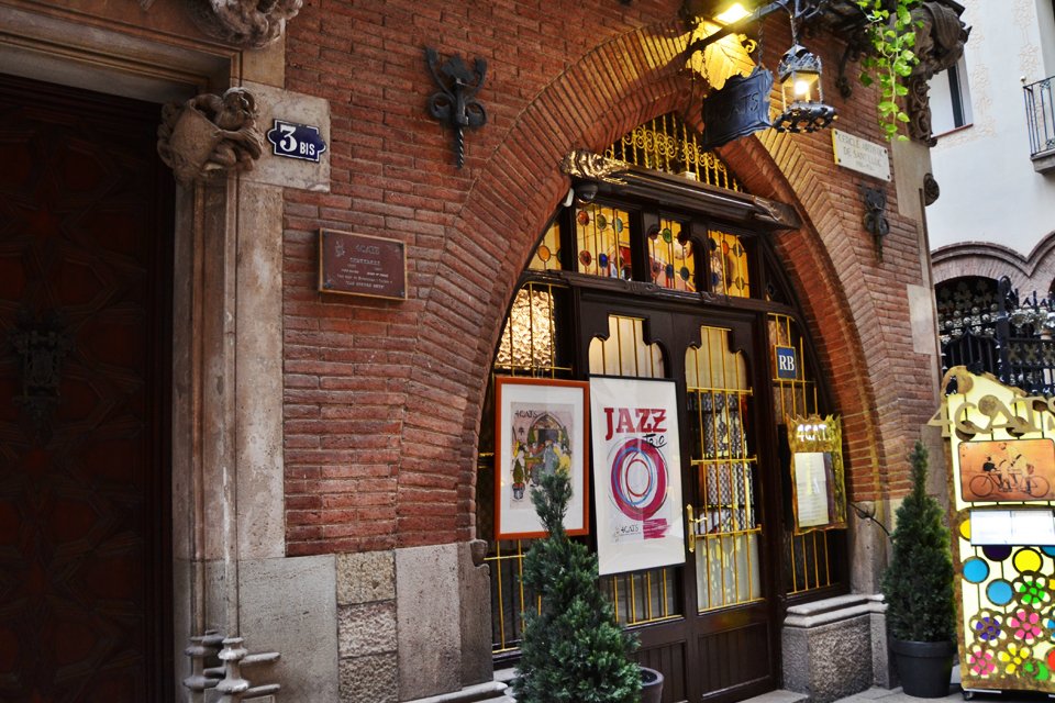 Café quatre gats in Barcelona, Spanje