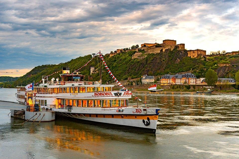 Koblenz Rijn Duitsland