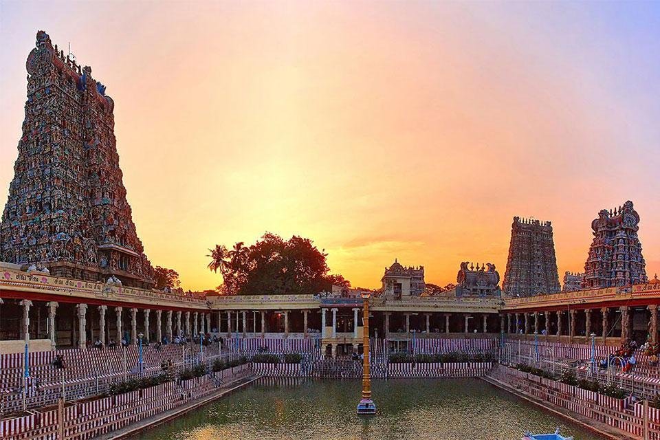 Sri Meenakshi-tempel, Madurai, India