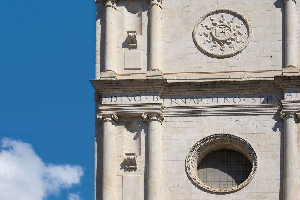 L'Aquila San Bernardino Abruzzen Italië