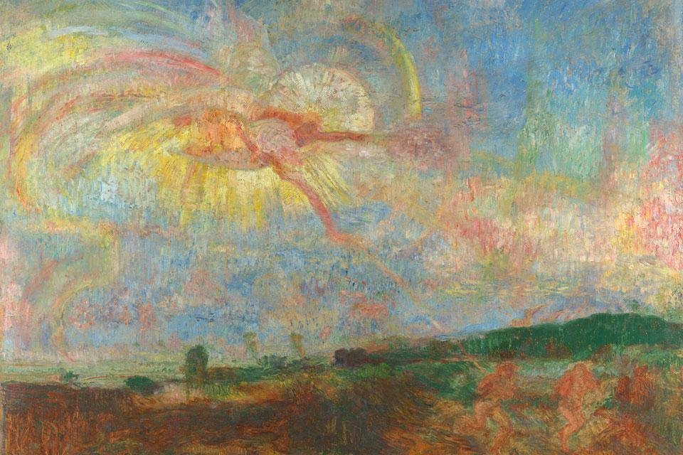 James Ensor, Adam en Eva uit het paradijs gejaagd, KMSKA Antwerpen België