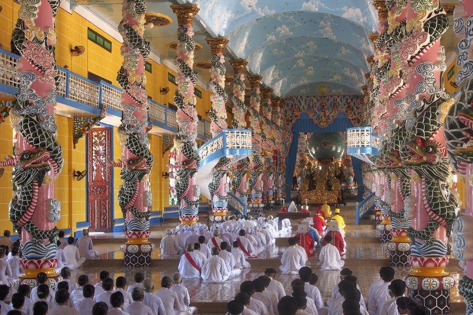 Cao Dai-tempel in Tay Ninh Vietnam