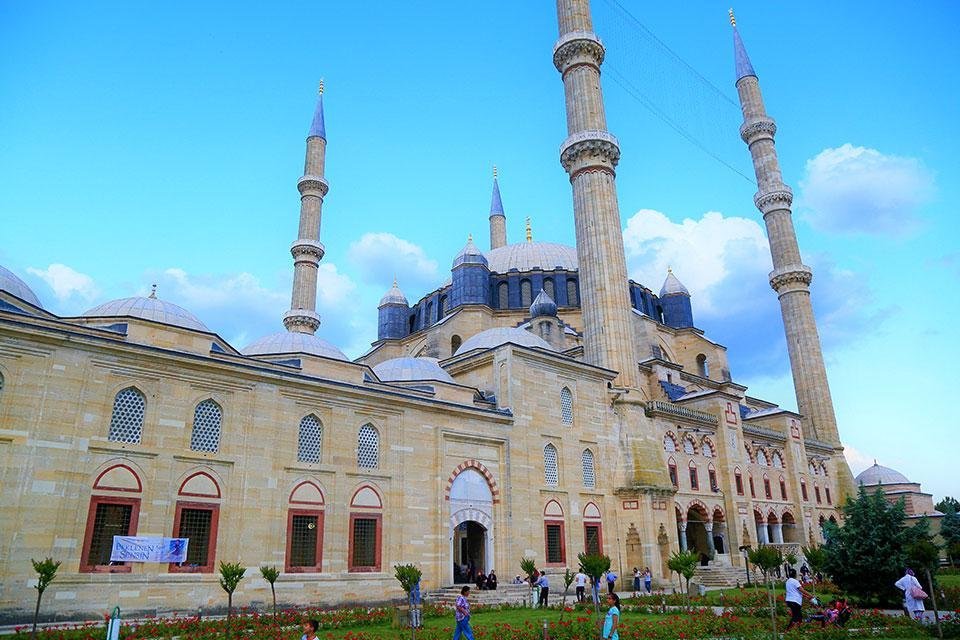 Selimiye-moskee in Edirne, Turkije